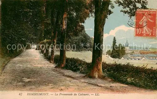 AK / Ansichtskarte Remiremont_Romberg_Vosges_88 La Promenade du Calvaire 