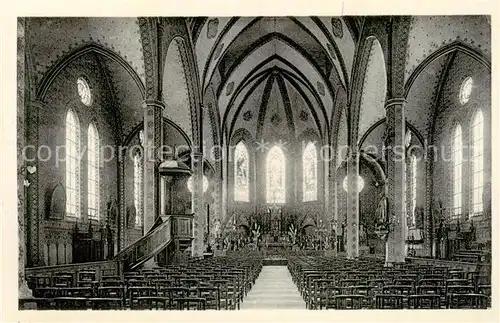 AK / Ansichtskarte Rochefort_sur_Mer_17_Charente Maritime Eglise Notre Dame la nef 