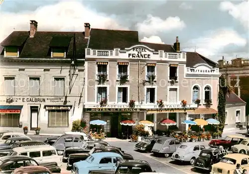 AK / Ansichtskarte  La_Chartre-sur-le-Loir_72_Sarthe Hotel de France 