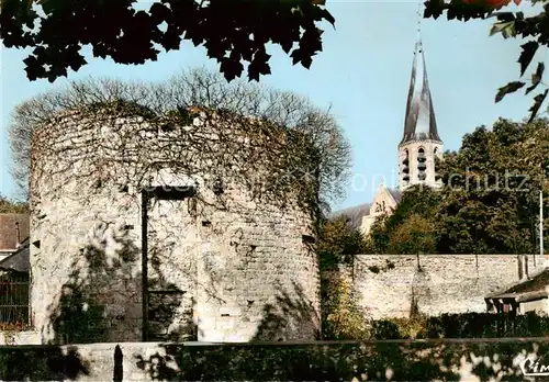 AK / Ansichtskarte  Puiseaux_45_Loiret La Tour et l'Eglise 