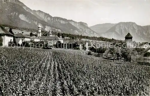 AK / Ansichtskarte  Maienfeld_GR Panorama 