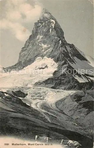 AK / Ansichtskarte  Zermatt_VS Matterhorn Zermatt_VS