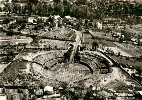 AK / Ansichtskarte  Senlis_60_Oise Les Arenes Gallo Romaines Vue aerienne 