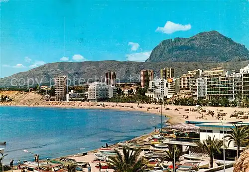 AK / Ansichtskarte 73815946 Benidorm_ES Strandpartie 