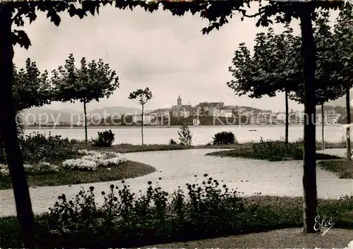 AK / Ansichtskarte  Hendaye_64 Fontarabie Vue des Jardins d'Hendaye 