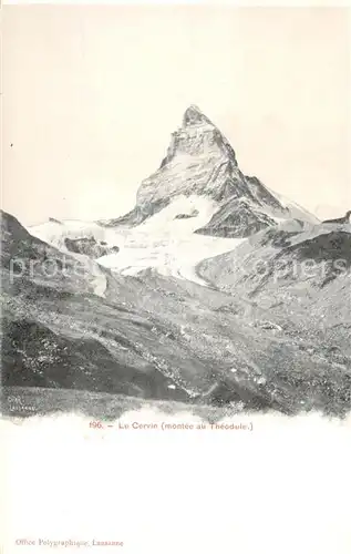 AK / Ansichtskarte  Zermatt_VS Matterhorn Zermatt_VS