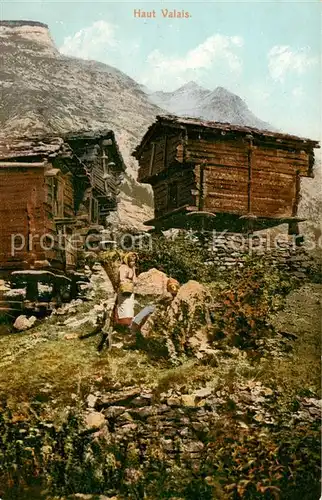 AK / Ansichtskarte Valais_Wallis_Kanton Motiv Valais_Wallis_Kanton