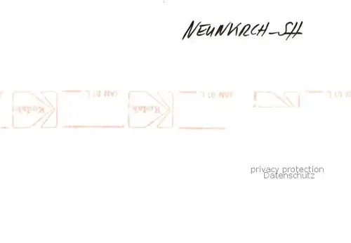 AK / Ansichtskarte Neunkirch_SH Bahnhof 