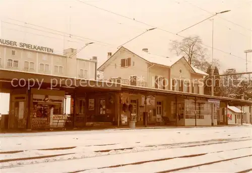 AK / Ansichtskarte Neuhausen_SH Bahnhof Neuhausen SH