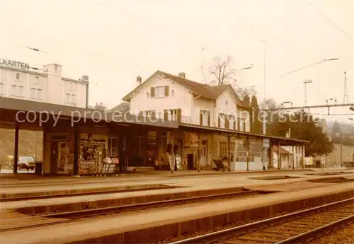 AK / Ansichtskarte Neuhausen_SH Bahnhof Neuhausen SH