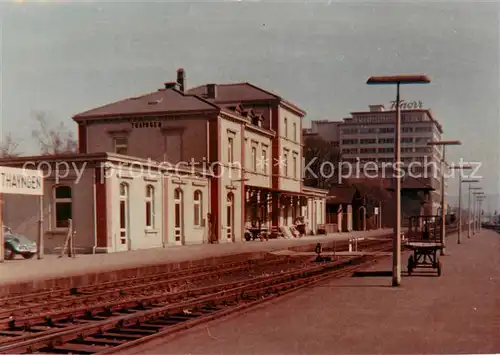 AK / Ansichtskarte Thayngen_SH Bahnhof 