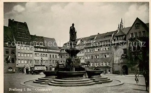 AK / Ansichtskarte 73816604 Freiberg__Sachsen Obermarkt 