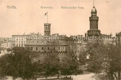 AK / Ansichtskarte 73816802 Goerlitz__Sachsen Kaisertrutz Reichenbacher Turm 
