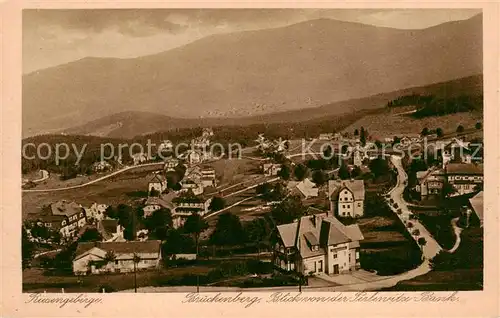 AK / Ansichtskarte 73816864 Brueckenberg_Krummhuebel_Riesengebirge_PL Blick von der Perlewitz Bank 