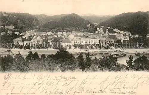 AK / Ansichtskarte 73816910 Schandau_Bad Panorama Schandau_Bad