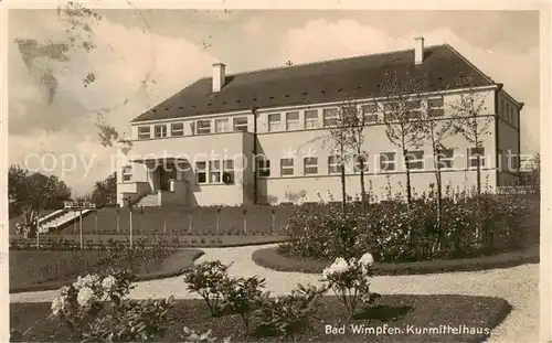 AK / Ansichtskarte 73816939 Bad_Wimpfen Kurmittelhaus Bad_Wimpfen