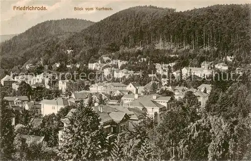 AK / Ansichtskarte 73816994 Friedrichroda Panorama Blick vom Kurhaus Friedrichroda