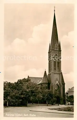 AK / Ansichtskarte 73817036 Frankfurt_Oder Katholische Kirche Frankfurt Oder