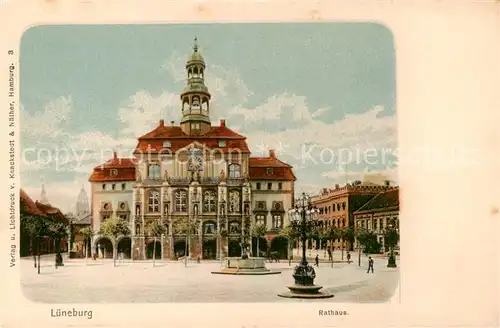 AK / Ansichtskarte 73817211 Lueneburg Rathaus Lueneburg