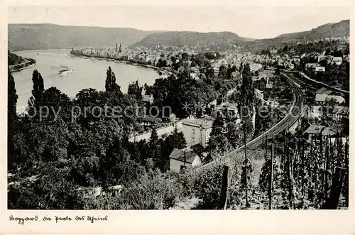 AK / Ansichtskarte 73817557 Boppard_Rhein Panorama Boppard Rhein