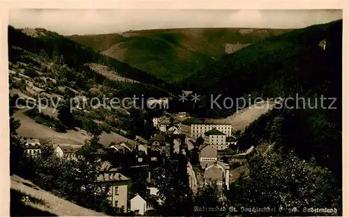 AK / Ansichtskarte 73817640 St_Joachimsthal_Jachymov_CZ Radiumbad Panorama 