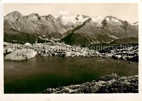 AK / Ansichtskarte Curaglia_GR Blick auf das Medelsergebirge 