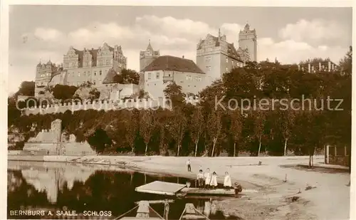 AK / Ansichtskarte 73817733 Bernburg_Saale Schloss Bernburg_Saale