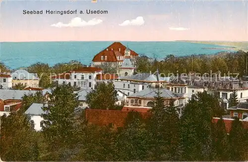 AK / Ansichtskarte 73817822 Heringsdorf__Ostseebad_Usedom Panorama 