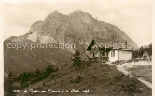 AK / Ansichtskarte 73818204 St_Anton_Kranzberg St Anton Huette Panorama St_Anton_Kranzberg