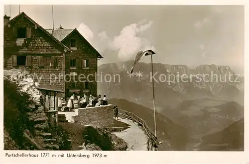 AK / Ansichtskarte 73818231 Purtschellerhaus_Hoher_Goell_Berchtesgaden Panorama 