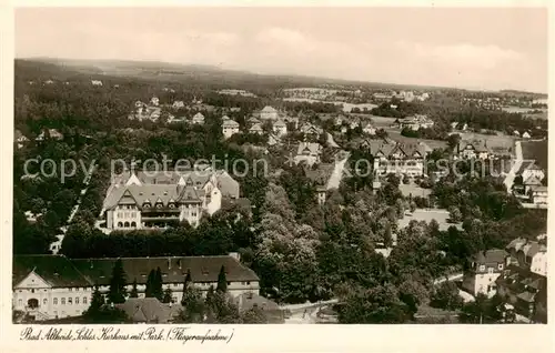 AK / Ansichtskarte 73818626 Bad_Altheide_Polanica-Zdrój Kurhaus mit Park 