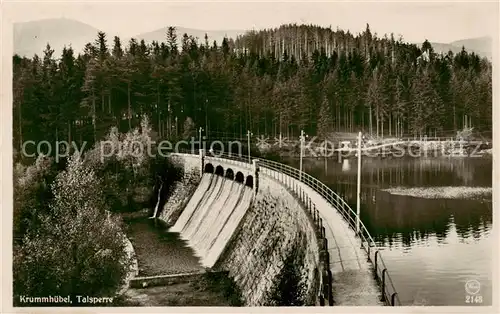 AK / Ansichtskarte 73818696 Krummhuebel_Karpacz_Riesengebirge_PL Talsperre 