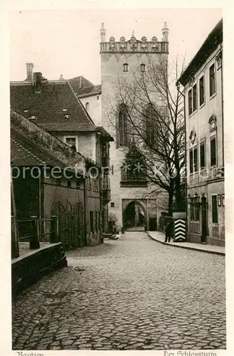 AK / Ansichtskarte 73818772 Bautzen Der Schlossturm Bautzen