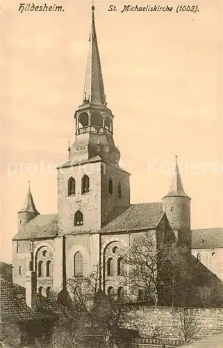 AK / Ansichtskarte 73818783 Hildesheim St Michaeliskirche Hildesheim