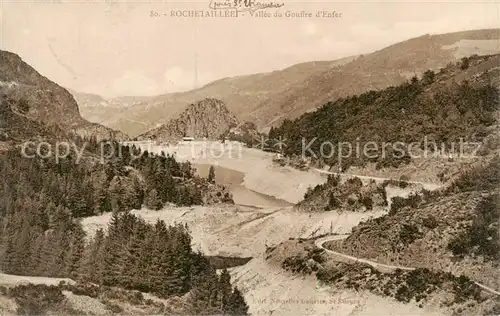 AK / Ansichtskarte Rochetaillee__Saint Etienne_42_Loire Vallee du Gouffre d Enfer 