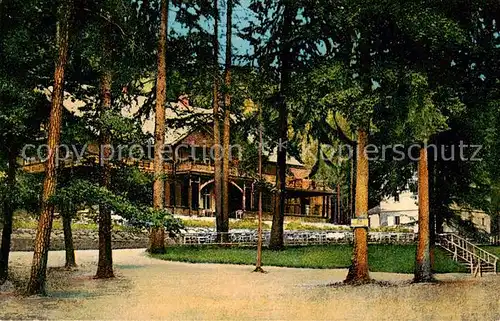 AK / Ansichtskarte 73819566 Bad_Landeck_Schlesien_PL Waldtempel 