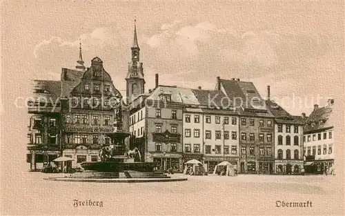 AK / Ansichtskarte 73819614 Freiberg__Sachsen Obermarkt 