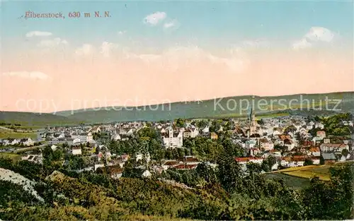 AK / Ansichtskarte 73819639 Eibenstock Panorama Eibenstock