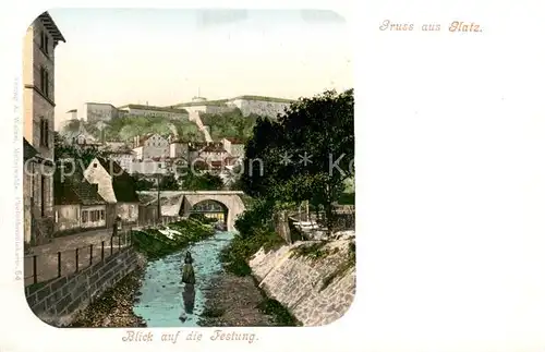 AK / Ansichtskarte 73819946 Glatz_Klodzko_Niederschlesien_PL Blick auf die Festung 