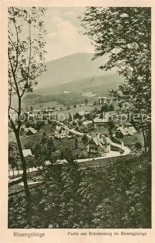 AK / Ansichtskarte 73819989 Brueckenberg_Krummhuebel_Riesengebirge_PL Panorama 