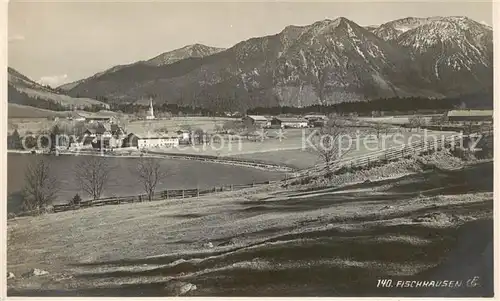 AK / Ansichtskarte 73820037 Fischhausen_Schliersee_Bayern Panorama 