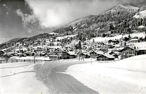 AK / Ansichtskarte Leysin_VD sous la neige 