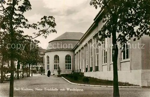 AK / Ansichtskarte 73820134 Bad_Kudowa_Kudowa-Zdroj_Niederschlesien_PL Neue Trinkhalle mit Wandelgang 