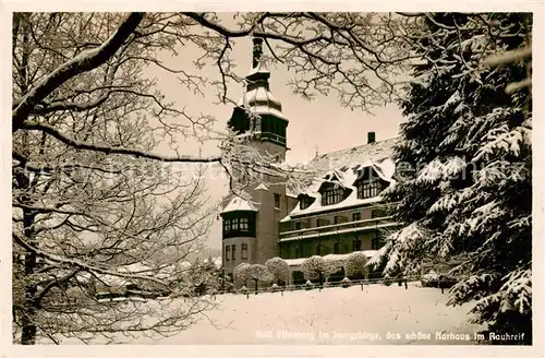 AK / Ansichtskarte 73820147 Bad_Flinsberg_Swieradow_Zdroj_PL Kurhaus im Rauhreif 