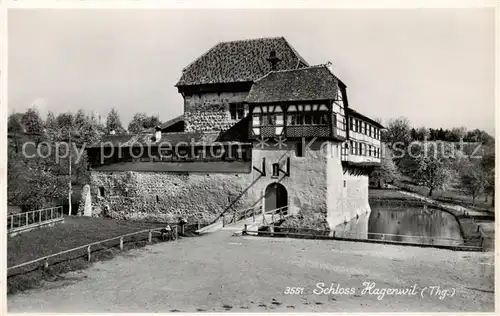 AK / Ansichtskarte Hagenwil_TG Schloss Hagenwil 