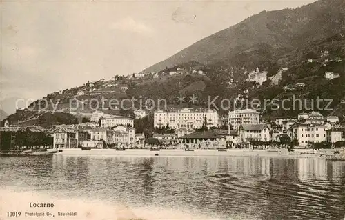 AK / Ansichtskarte Locarno_Lago_Maggiore_TI Panorama 