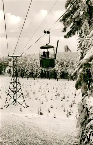 AK / Ansichtskarte 73820525 Seilbahn_Cable-Car_Telepherique Wurmberg Seilbahn 