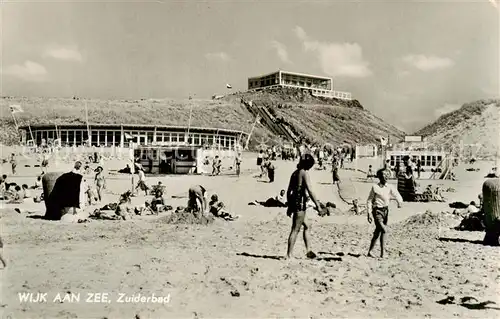 AK / Ansichtskarte 73820588 Wijk_aan_Zee_Wyk_NL Zuiderbad Strand 