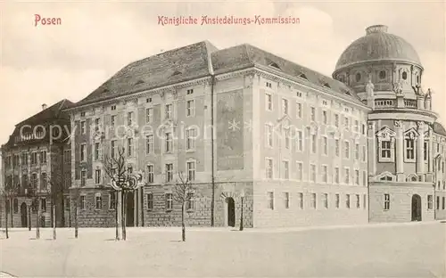 AK / Ansichtskarte 73820692 Posen_Poznan Koenigliche Ansiedelungskommission Posen Poznan