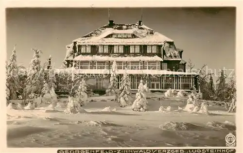 AK / Ansichtskarte 73820736 Georgenfeld Lugsteinhof im Winter Georgenfeld